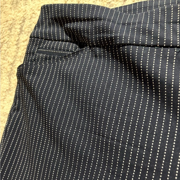 Chicos blue white straight leg pants size 18 - Picture 2 of 6